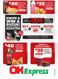 OK Express catalogue in Lydenburg | OK Express weekly specials | 2026-03-02T00:00:00.000Z - 2026-05-03T00:00:00.000Z