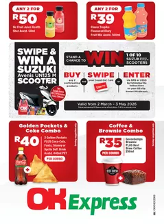 OK Express catalogue in Lydenburg | Our best deals for you | 2026-03-02T00:00:00.000Z - 2026-05-03T00:00:00.000Z