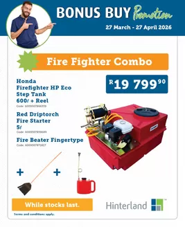 Hinterland catalogue in Brakpan | Bonus Buy Promotion | 2026-03-30T00:00:00.000Z - 2026-04-27T00:00:00.000Z