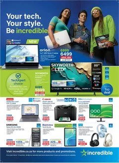 Incredible Connection catalogue in Lady Frere | Your Tech. Your Style. Be Incredible. | 2026-03-31T00:00:00.000Z - 2026-04-27T00:00:00.000Z