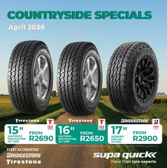 Supa Quick catalogue in Welkom | Countryside Specials | 2026-04-01T00:00:00.000Z - 2026-04-30T00:00:00.000Z