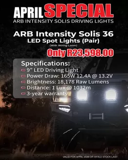 4x4 Megaworld catalogue in Welkom | April Special | 2026-04-08T00:00:00.000Z - 2026-04-30T00:00:00.000Z