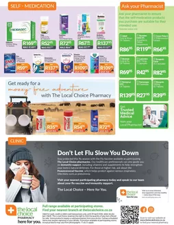 The Local Choice Pharmacy catalogue in George | Our best bargains | 2026-04-11T00:00:00.000Z - 2026-04-29T00:00:00.000Z