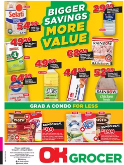 OK Grocer catalogue in Albertinia | Attractive special offers for everyone | 2026-04-15T00:00:00.000Z - 2026-04-23T00:00:00.000Z